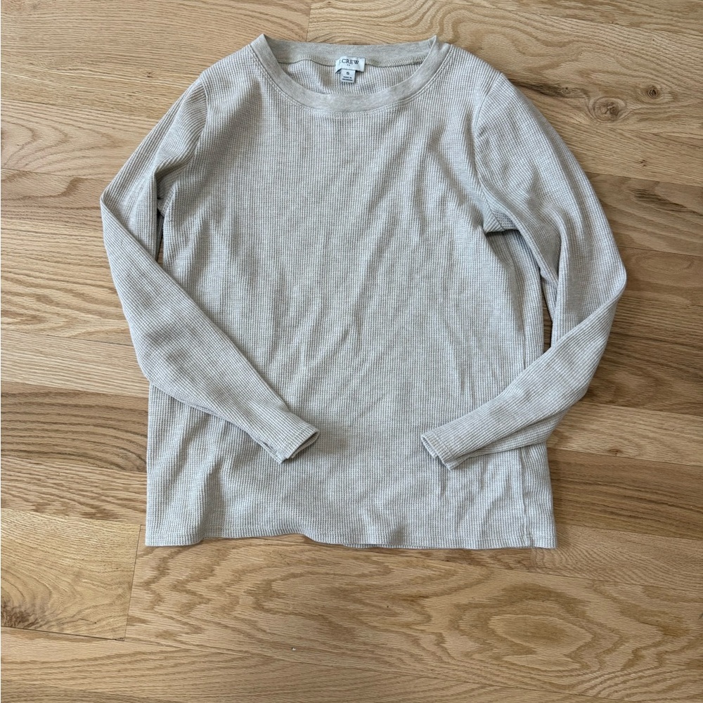 J Crew Men's Waffle Shirt